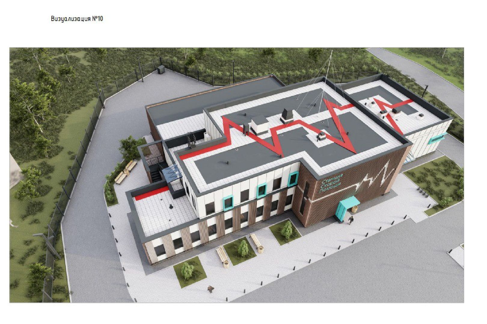 станция скорой помощи, жк 1-й донской, ленинский городской округ,