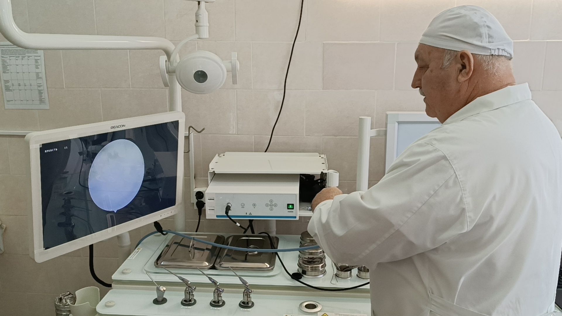 ЛОР-комбайн, Фряновская поликлиника, отоларингология, новое медицинское оборудование,