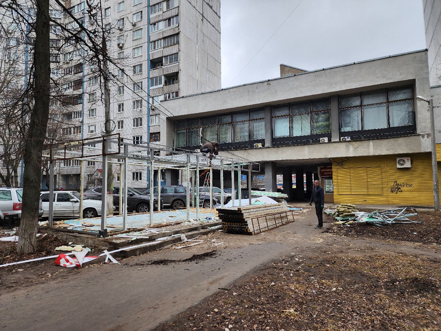 королёв, ларёк, снос,