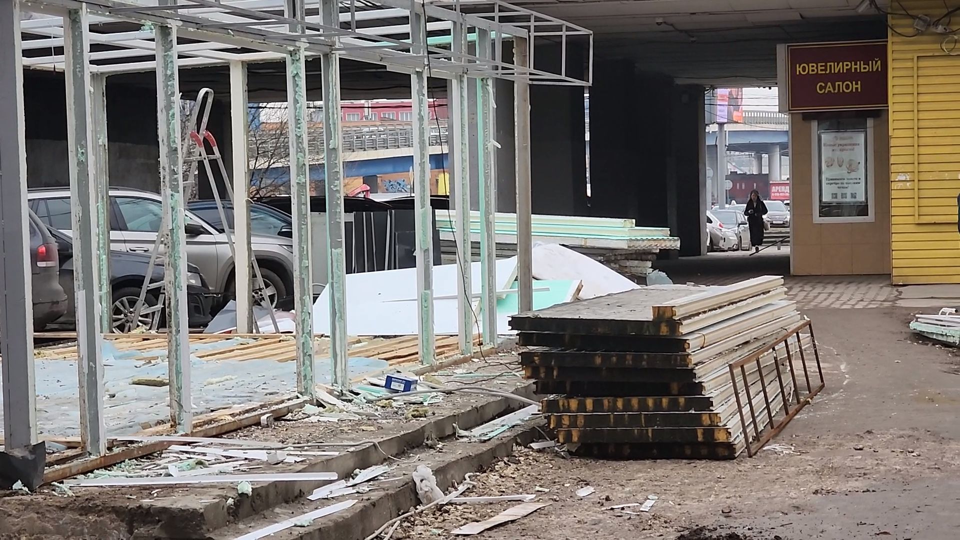 королёв, ларёк, снос,