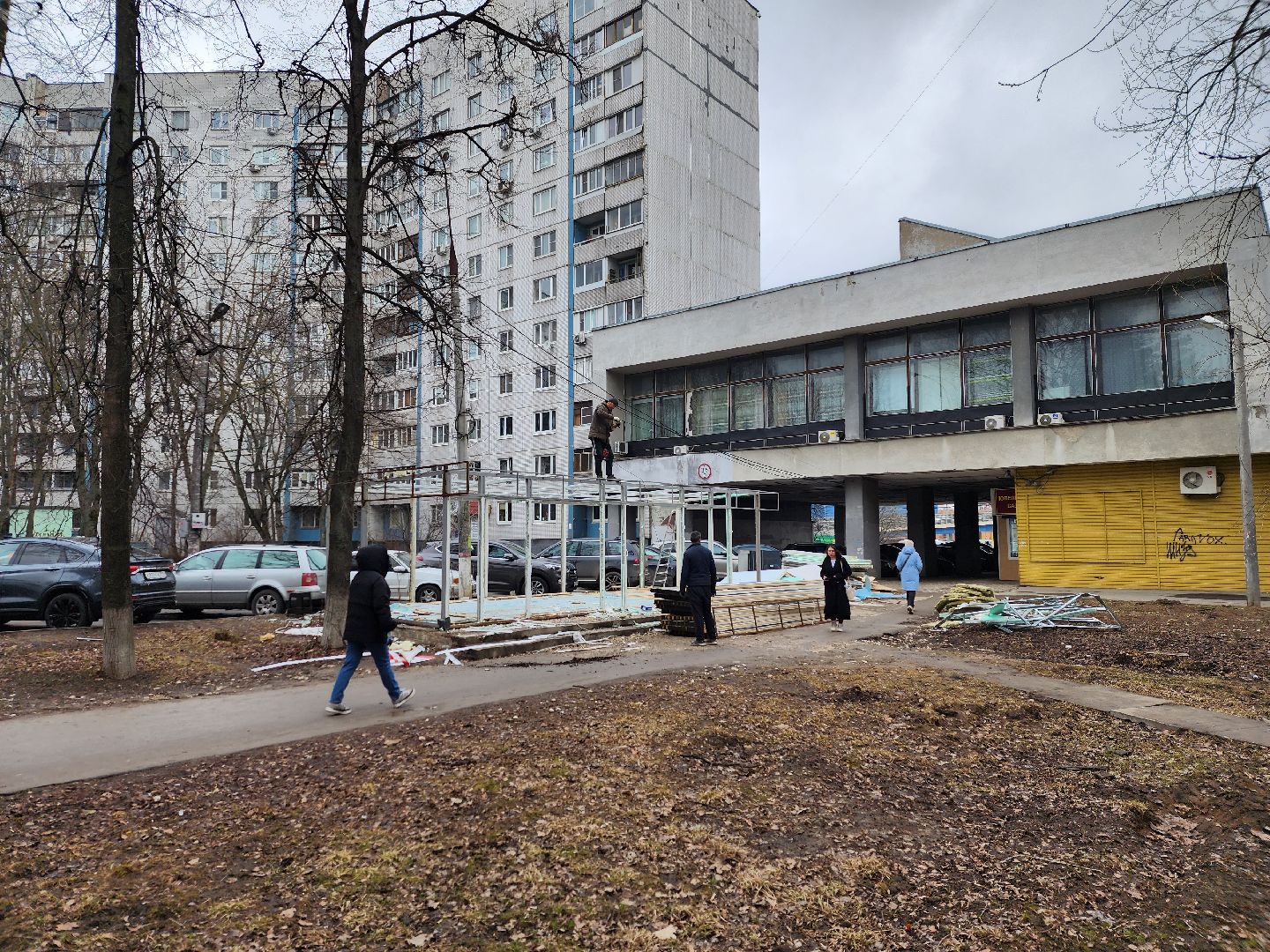 королёв, ларёк, снос,