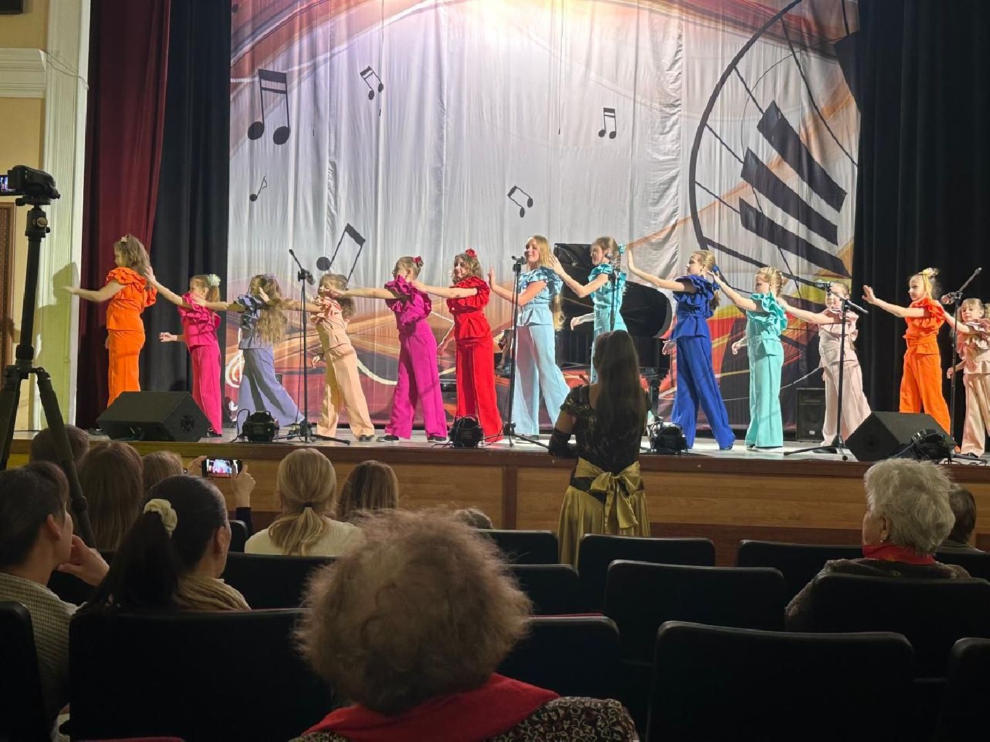 юбилейный концерт, дети, вокальная студия, дети и родители,песни, эстрада,творческие коллективы,пушкино,