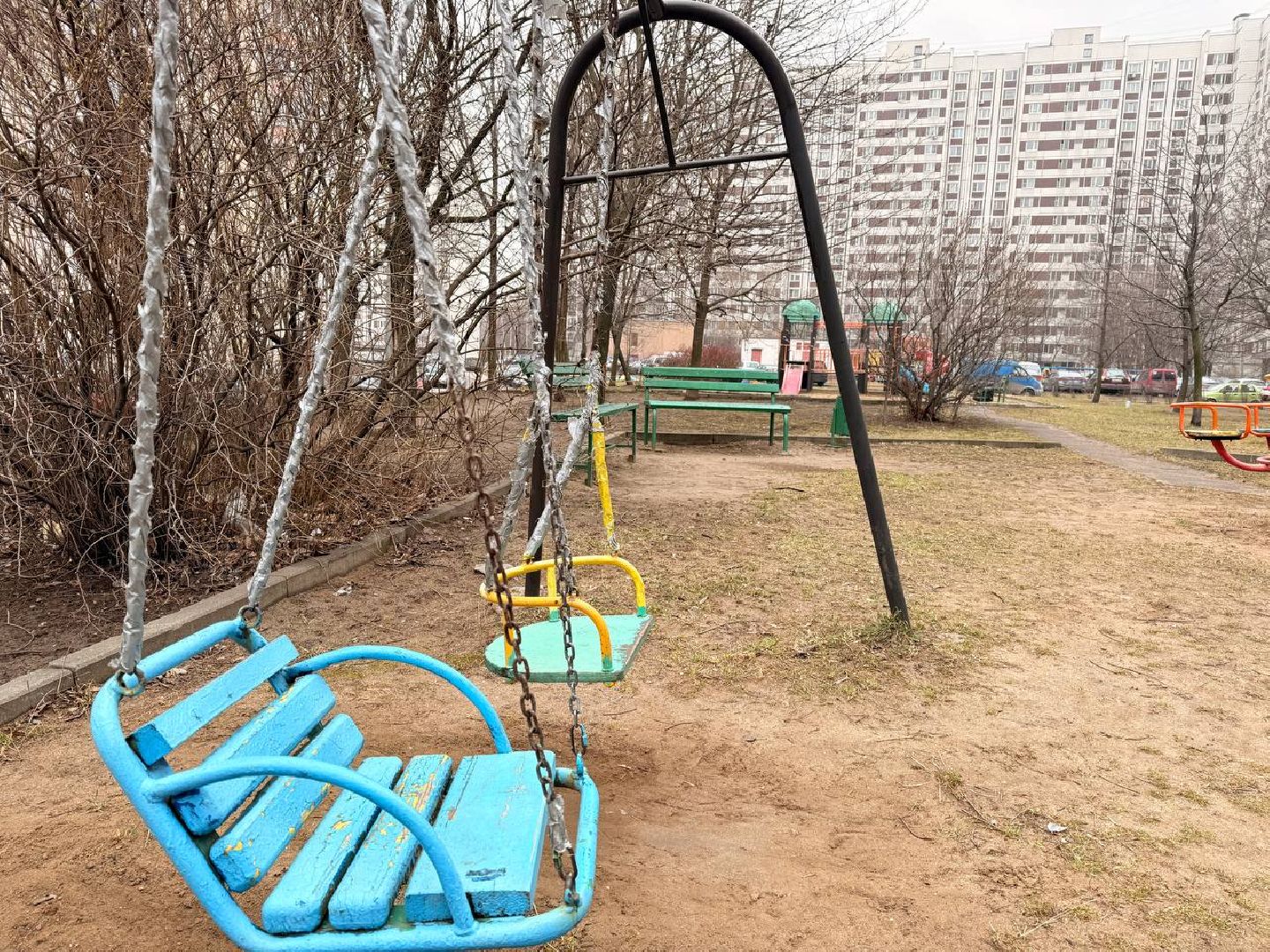 реутов, благоустройство, каштановый сквер, детская площадка, видеонаблюдение,