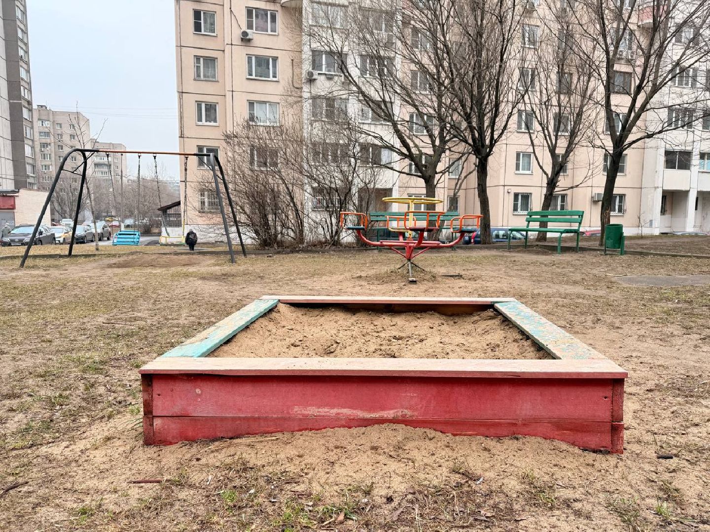 реутов, благоустройство, каштановый сквер, детская площадка, видеонаблюдение,