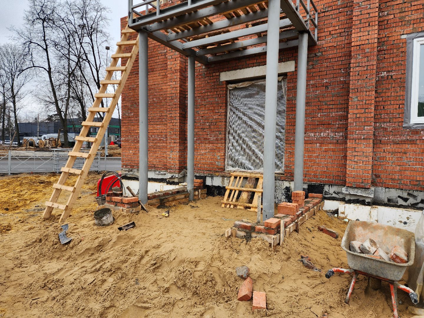 раменское, строительство, пункт управления обеспечением транспортной безопасности на путепрооводе, удельная,