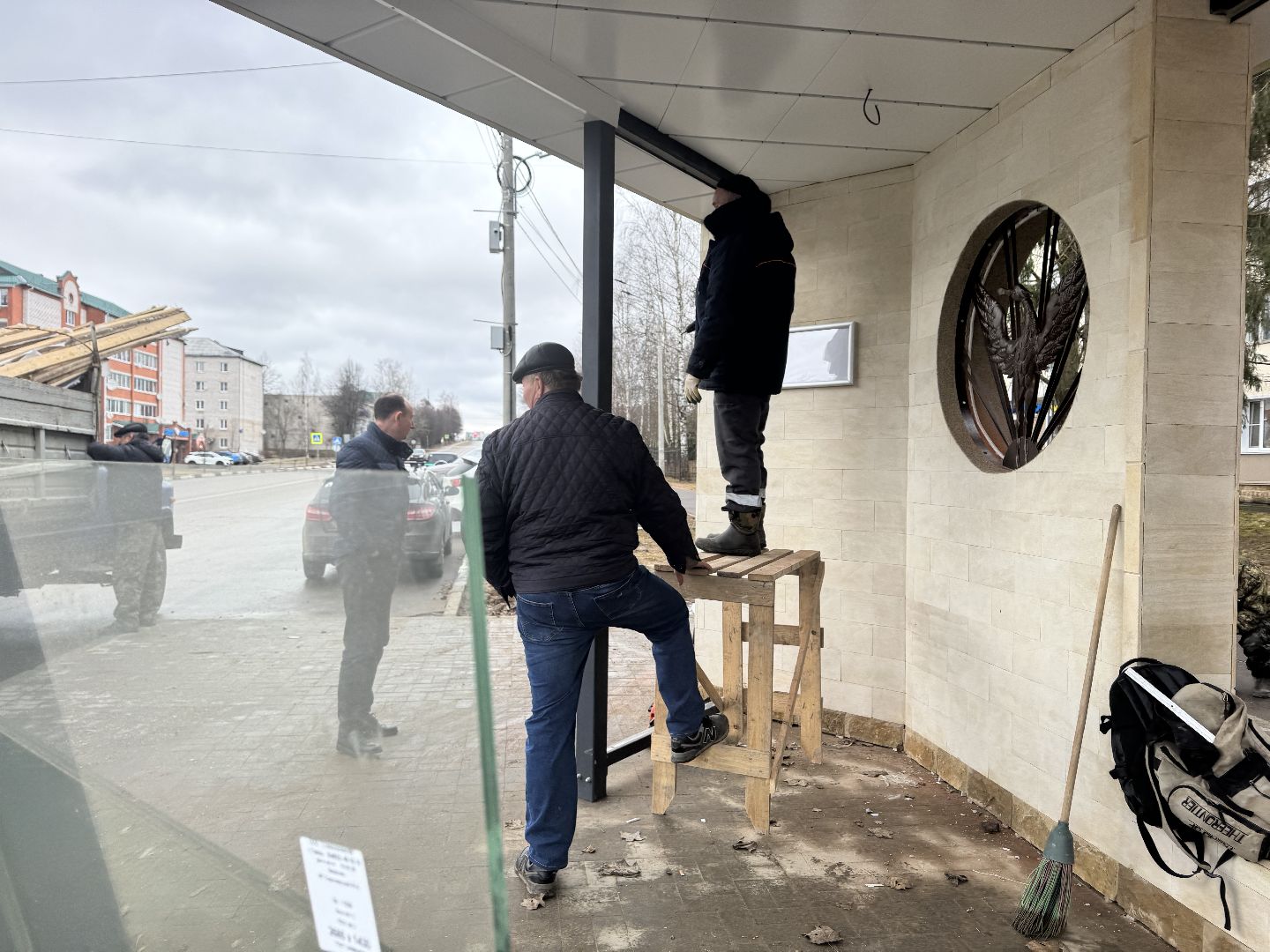 шаховская, остановка, новая остановка, строителсьтво,