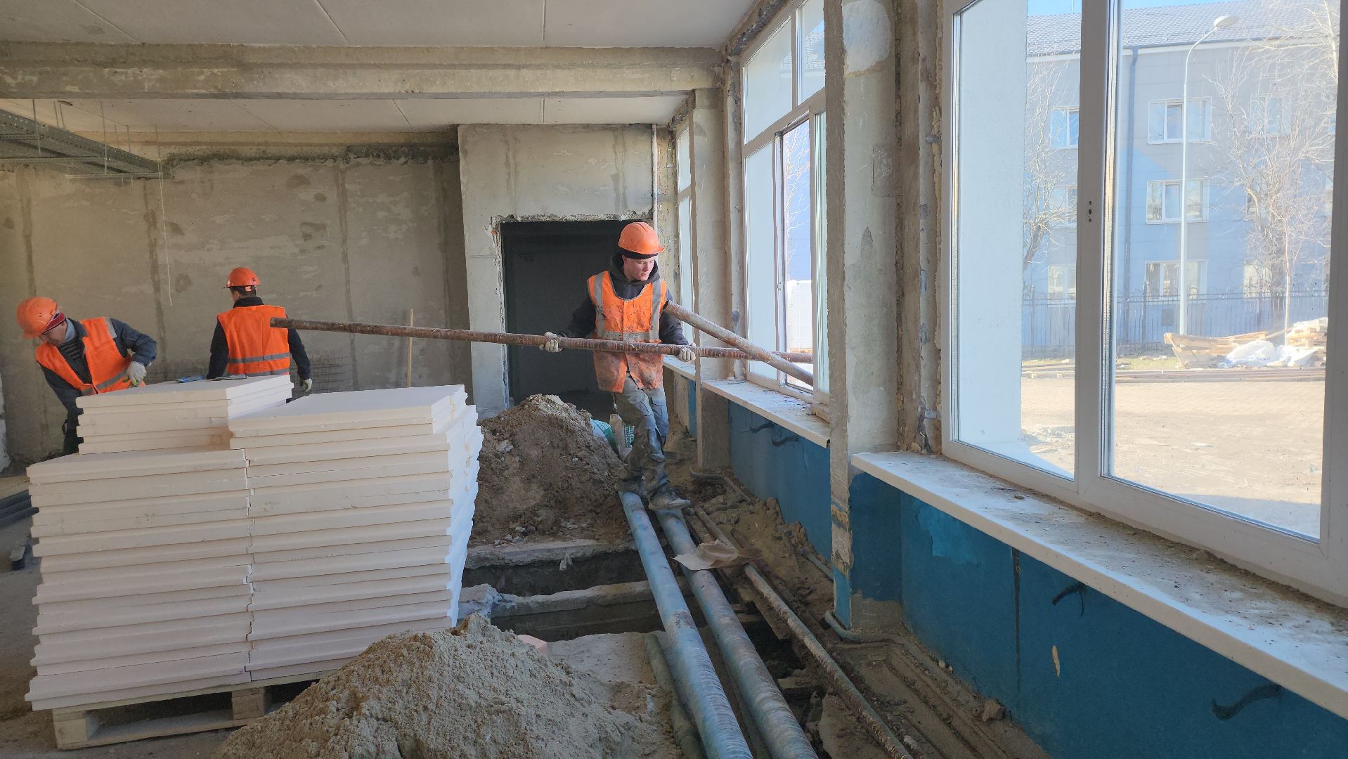 серпухов, подмосковье, капремонт школы,