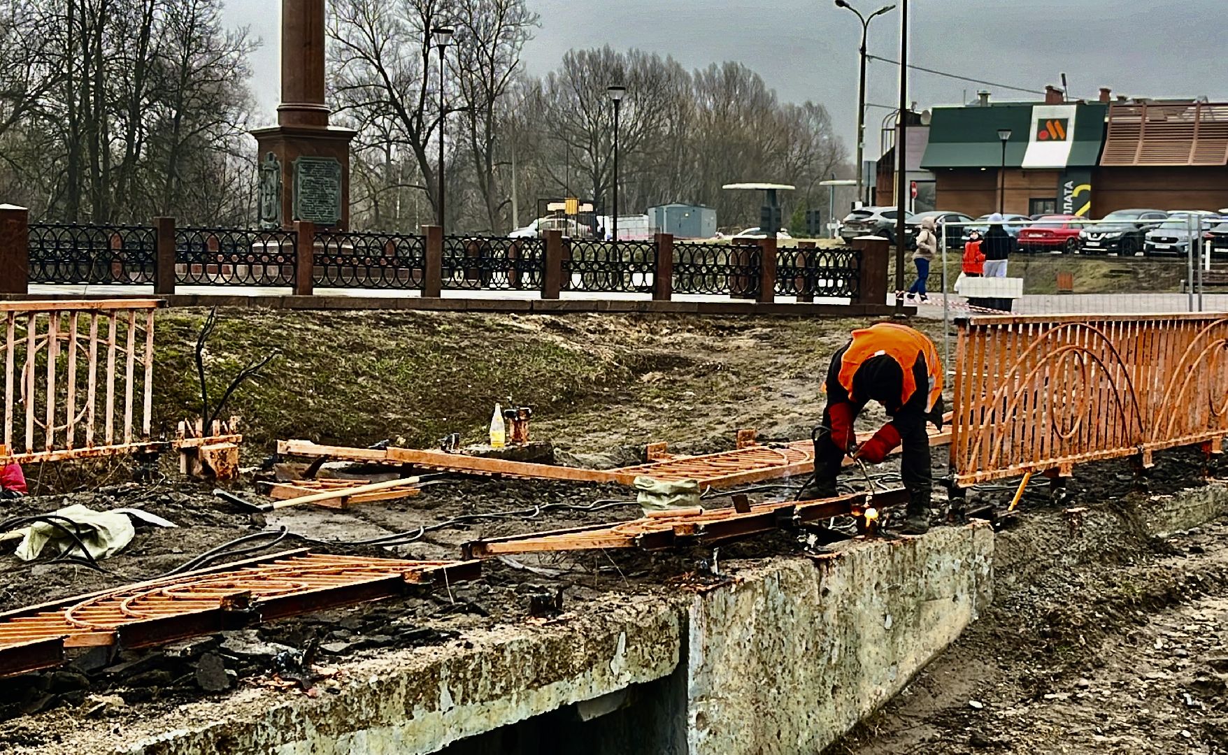 наро-фоминск, наро-фоминский городской округ, ремонт моста, перемены наро-фоминск, благоустройство города,