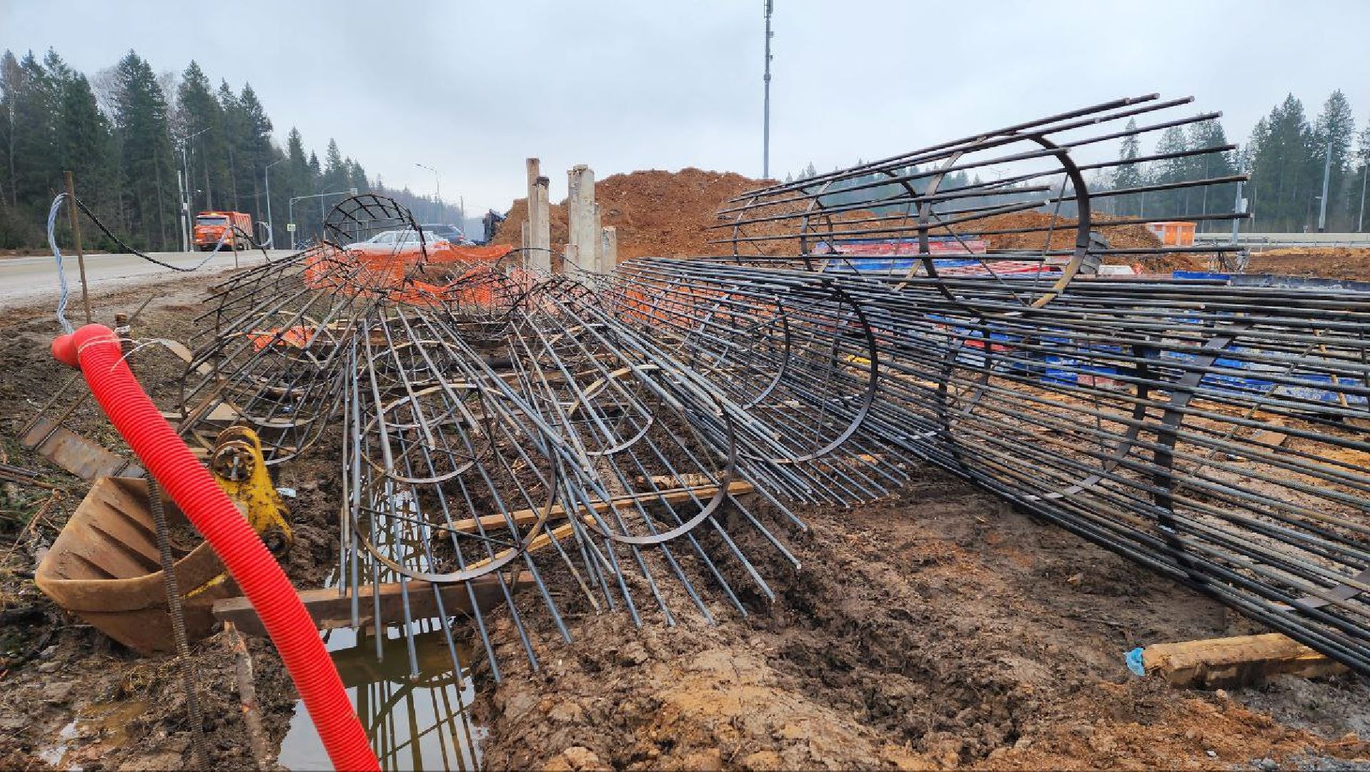 Дмитров, ЦКАД, Автодор, Развязка на Дмитровском шоссе,