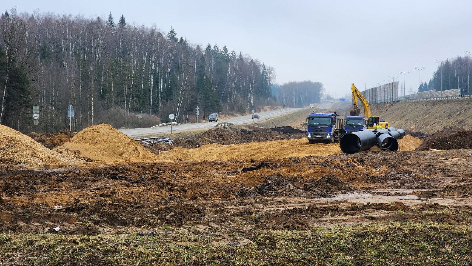 Дмитров, ЦКАД, Автодор, Развязка на Дмитровском шоссе,