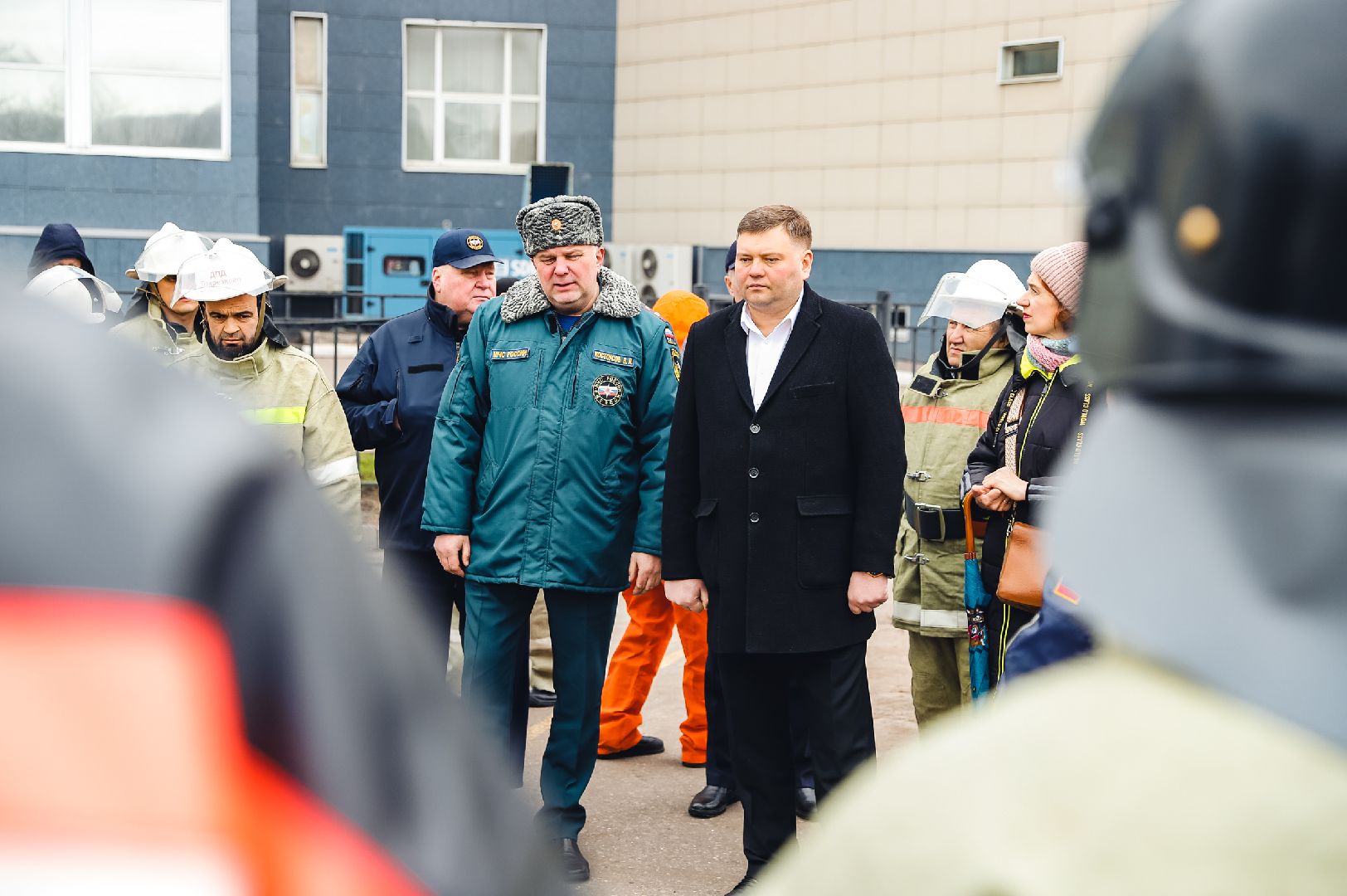 Смотр, Пожар, Ликвидация,