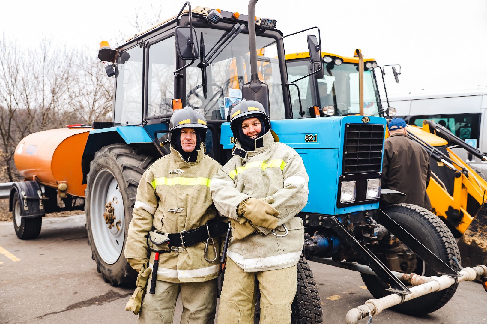 Смотр, Пожар, Ликвидация,