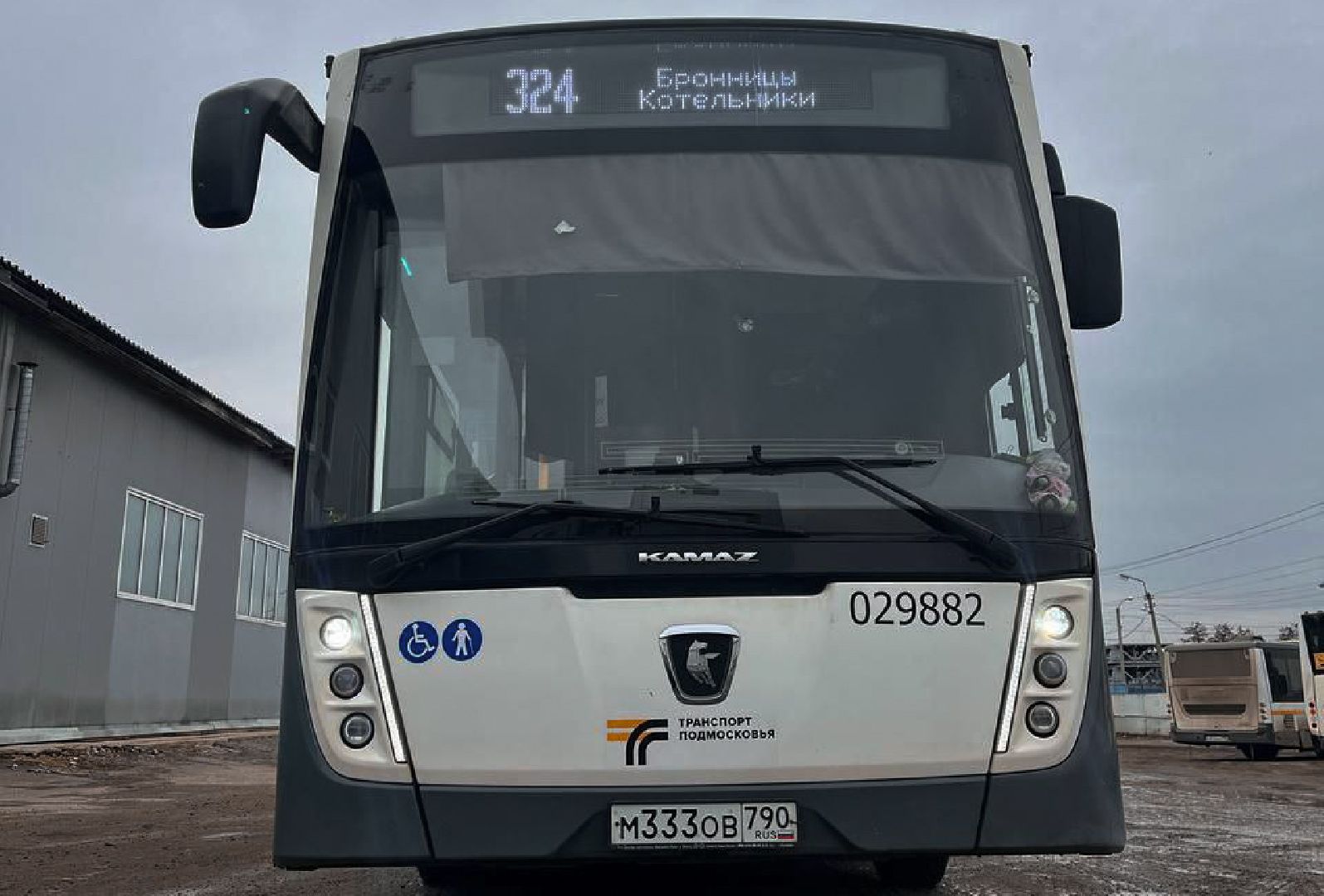 Бронницы, Мострансавто, Девушка водитель автобуса, Бронницкое АТП,