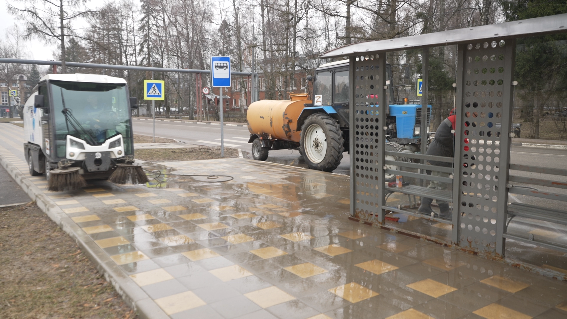 благоустройство, Власиха остановочные павильоны, ремонт остановок, МКУ ЖКХ и благоустройство,