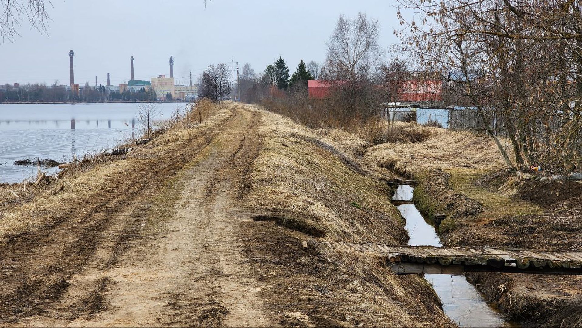 Талдом, Запрудня, Дамба, Парк Солнечный берег,