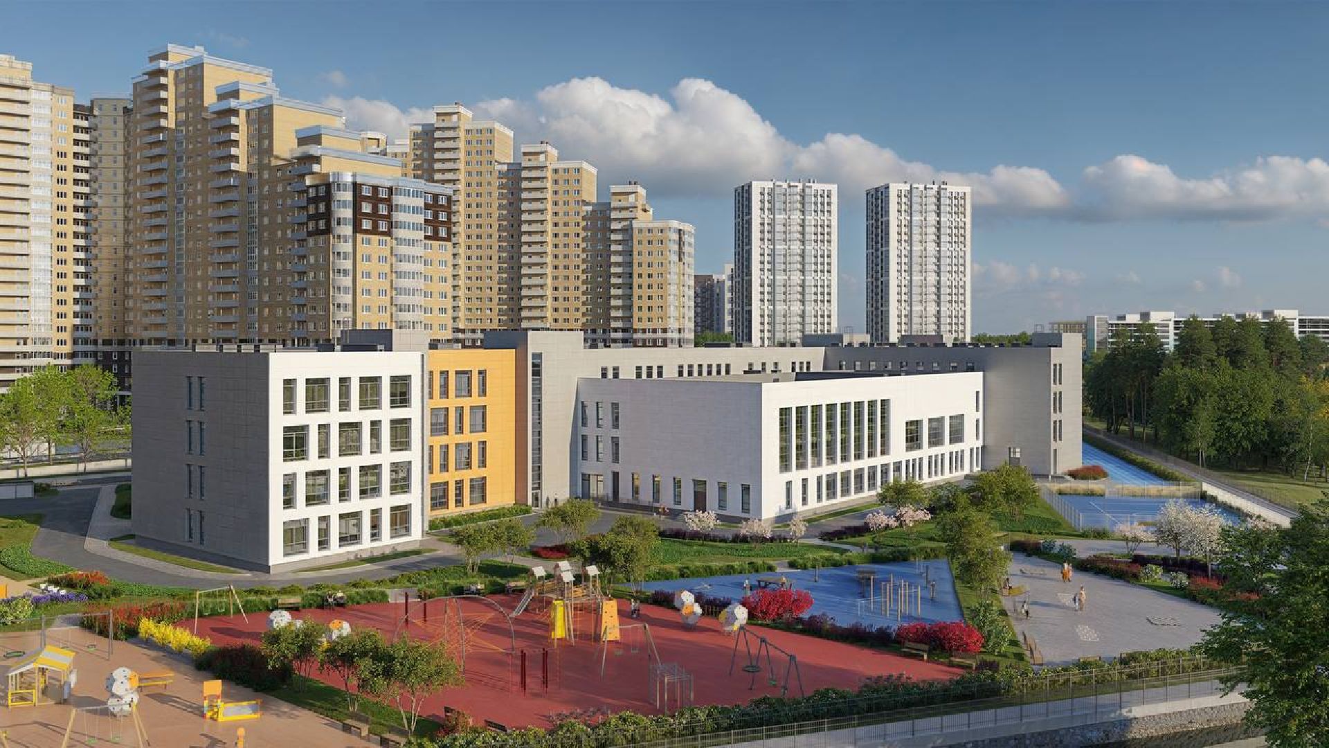 ЖК Одинбург, Новая школа в Одинцово, строительство в Одинцово,