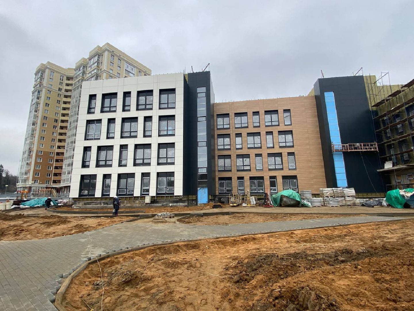 ЖК Одинбург, Новая школа в Одинцово, строительство в Одинцово,