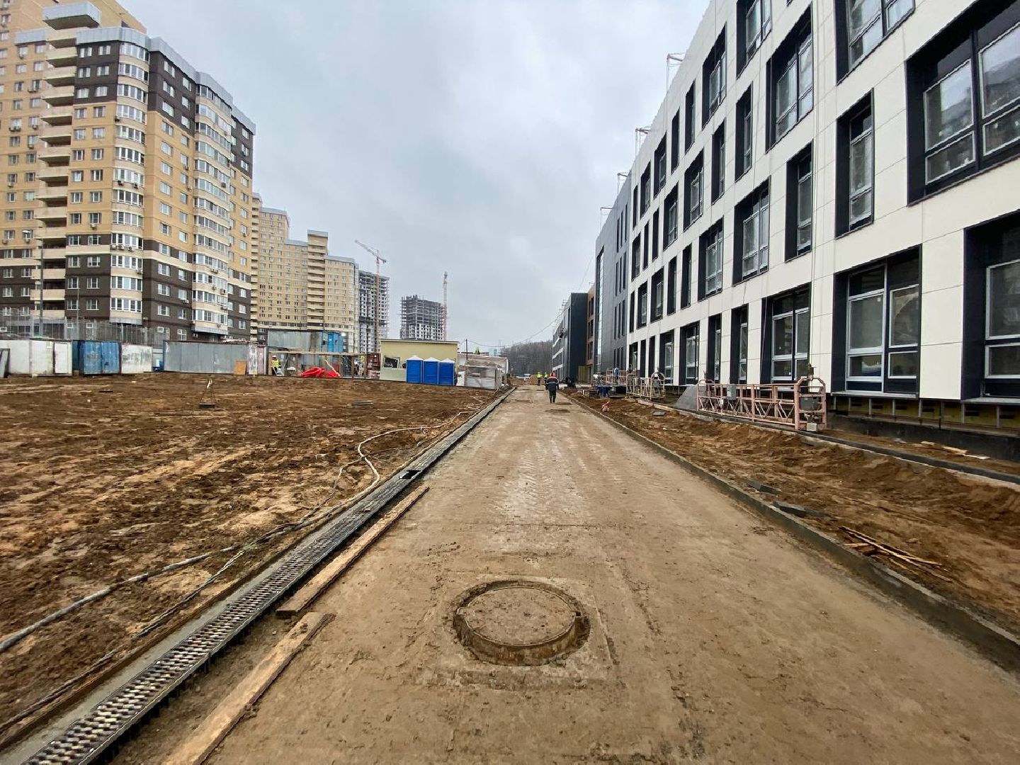 ЖК Одинбург, Новая школа в Одинцово, строительство в Одинцово,