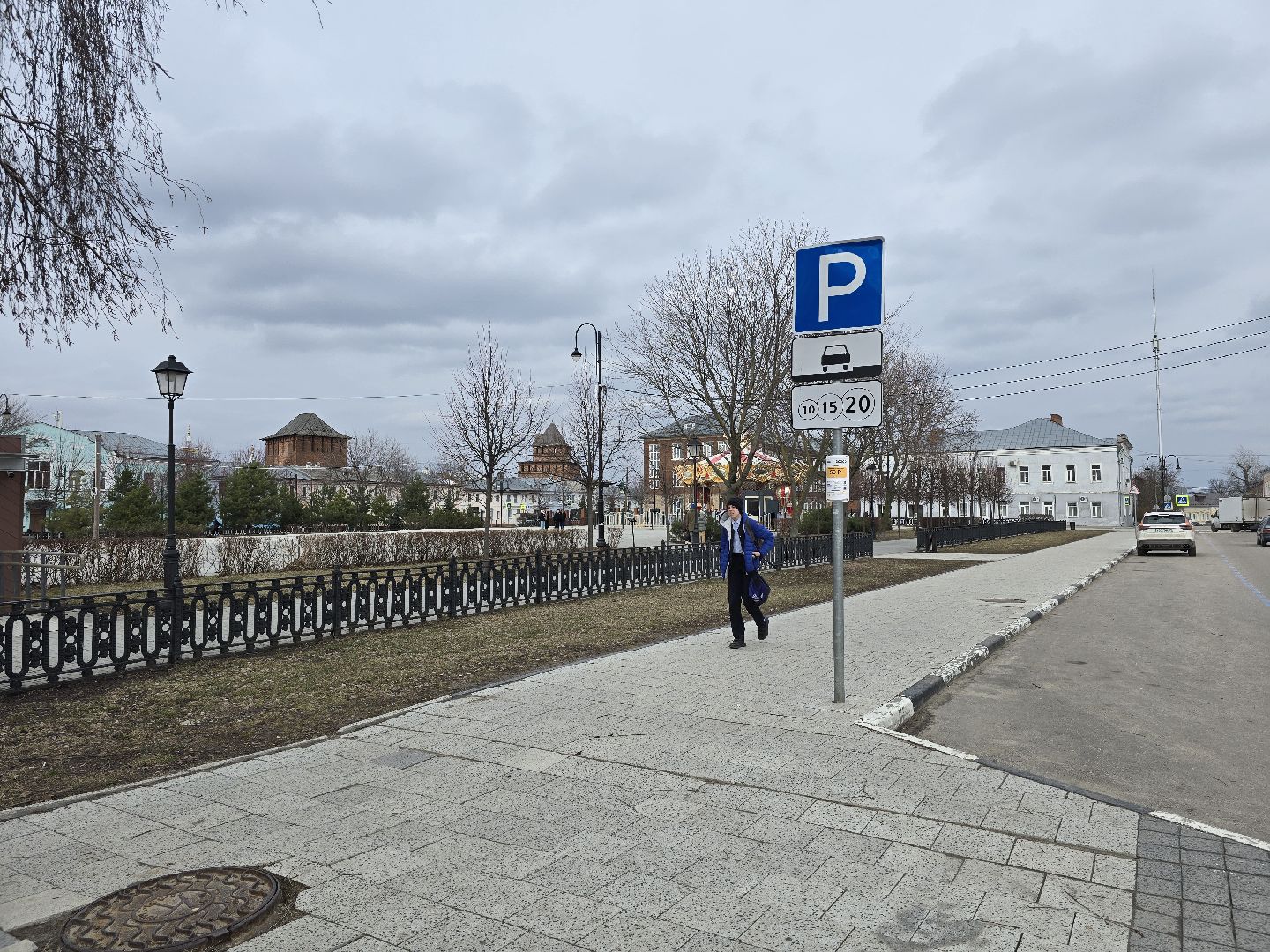 Коломна, платные парковки, вертикалки,