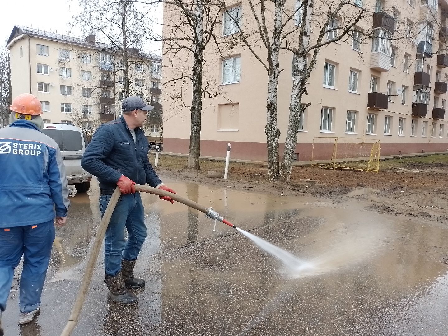 жкх, благоустройсво, городской округ восход, очистка дворов, очистка дорог, парковка автомобилей,