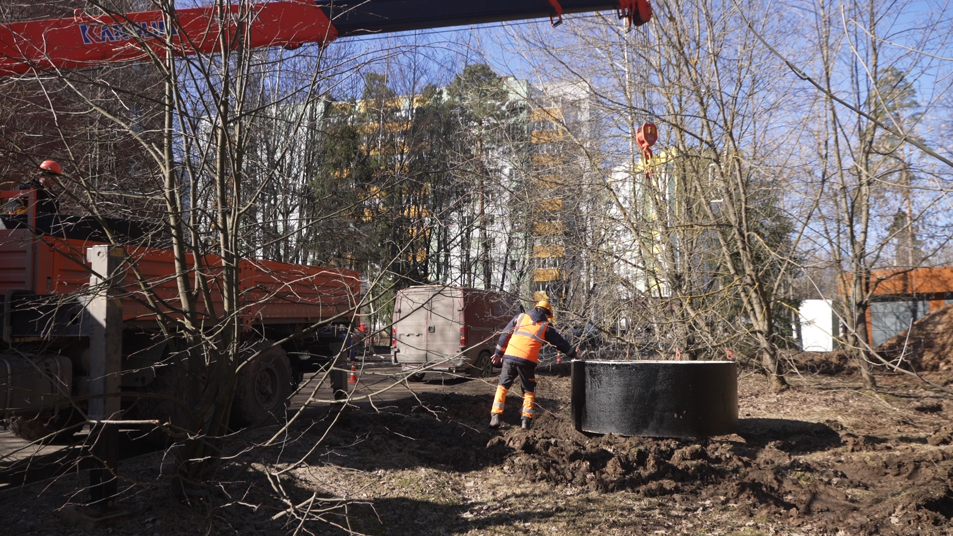 реконструкция ХВС, трубы ХВС, Власиха Заозрный, модернизация сетей водоснабжения,
