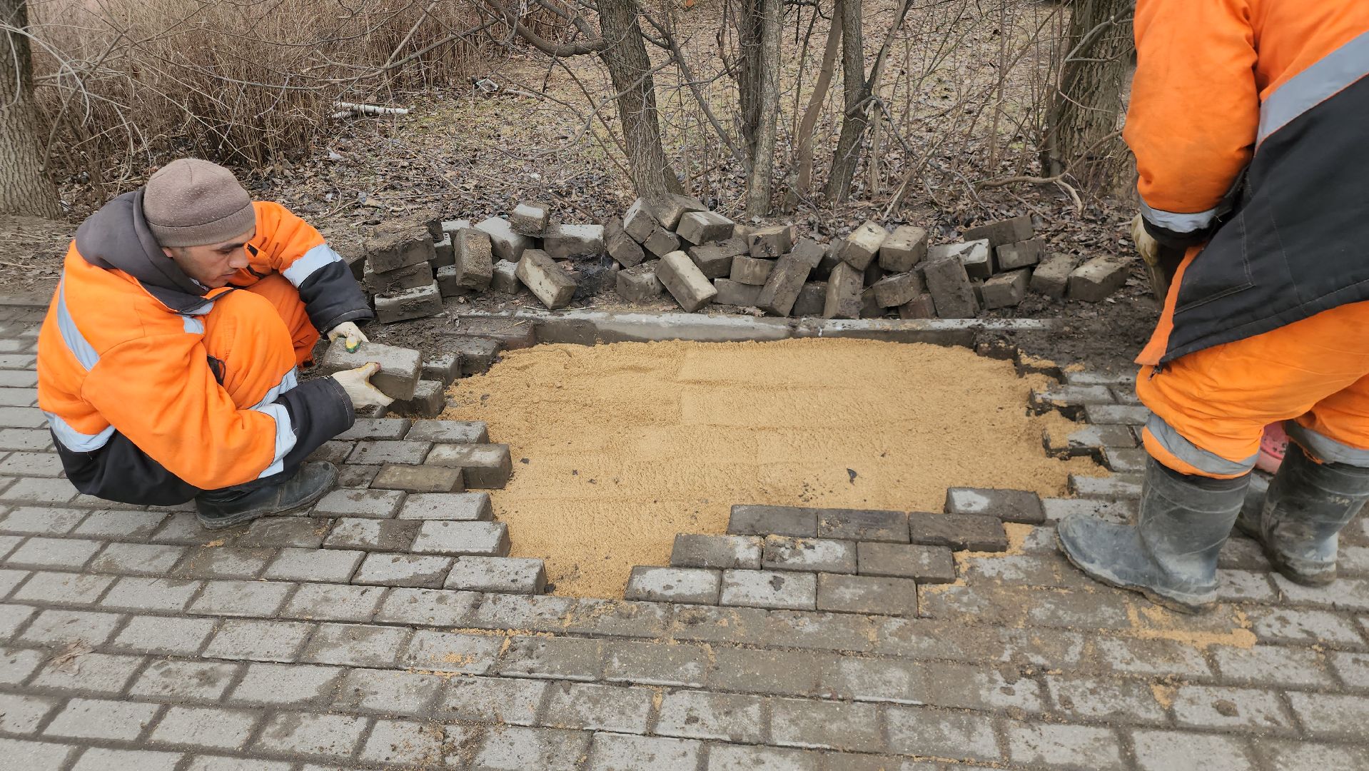 Ремонт, Истра, Тротуар,благоуйстройство,