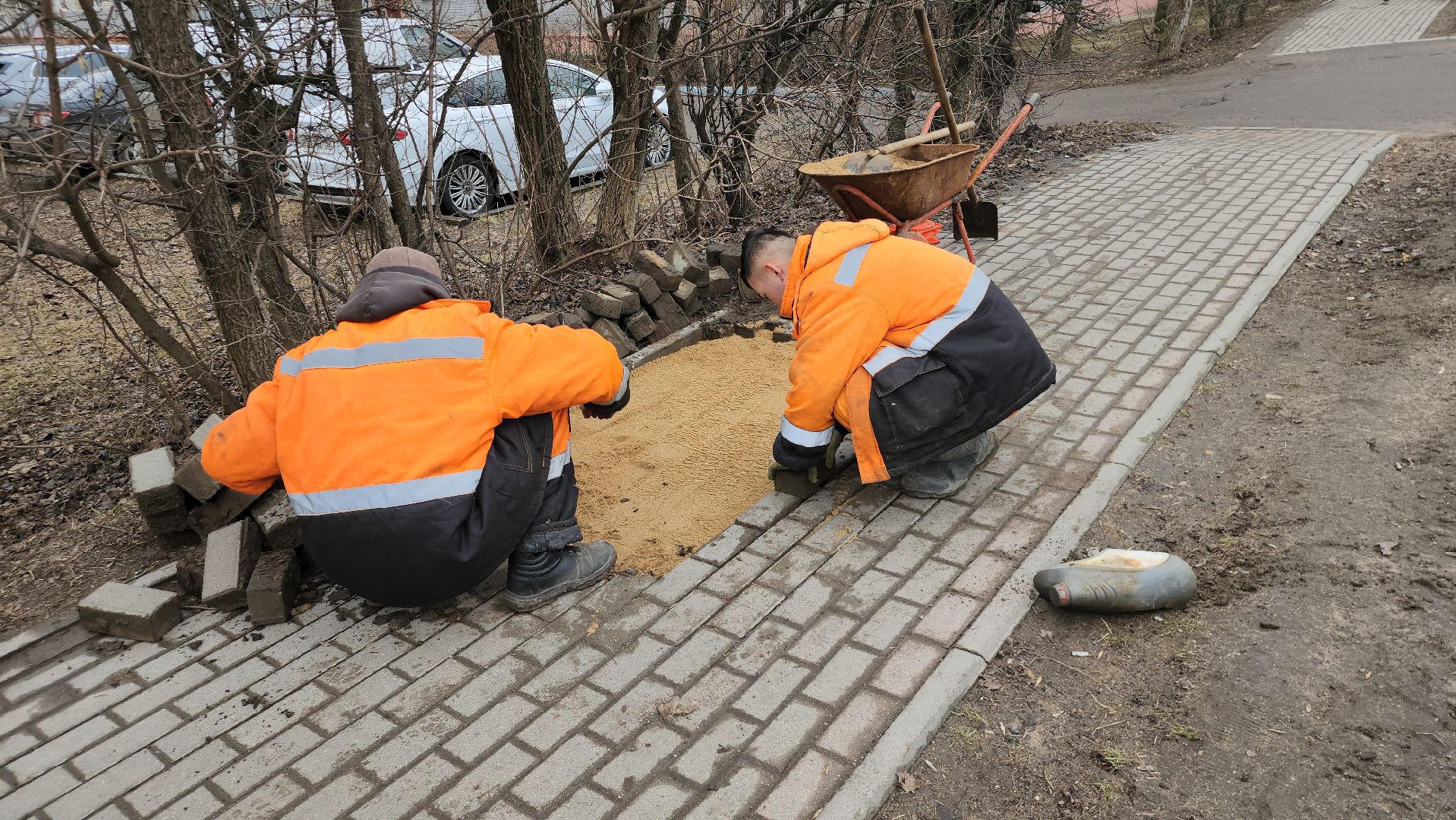 Ремонт, Истра, Тротуар,благоуйстройство,