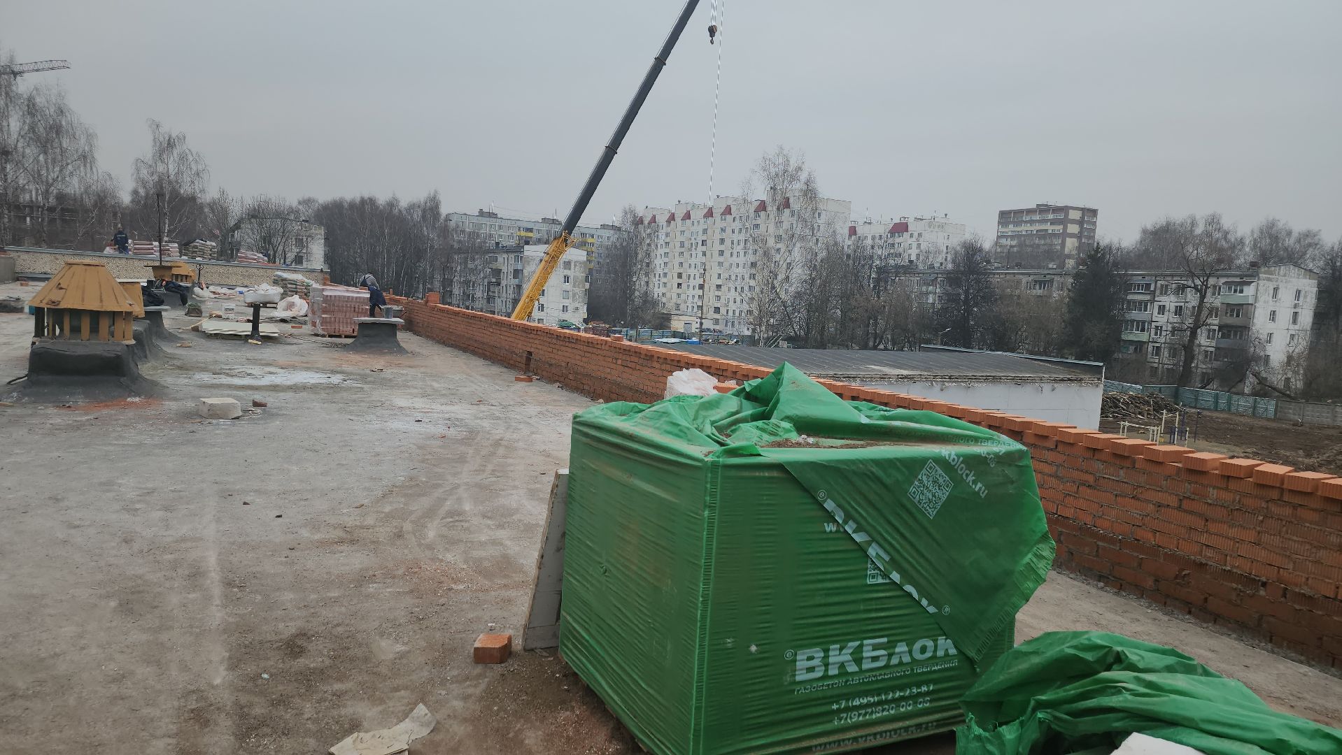 долгопрудный, 7-я школа, пристройка, капремонт, отмостка, демонтаж,