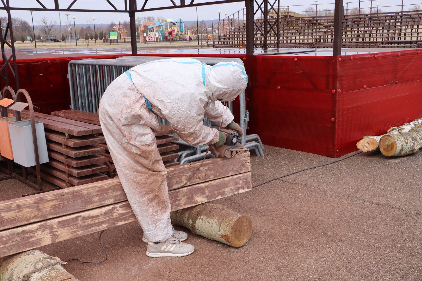 серебряные пруды, парк серебряный, благоустройство, месячник чистоты,