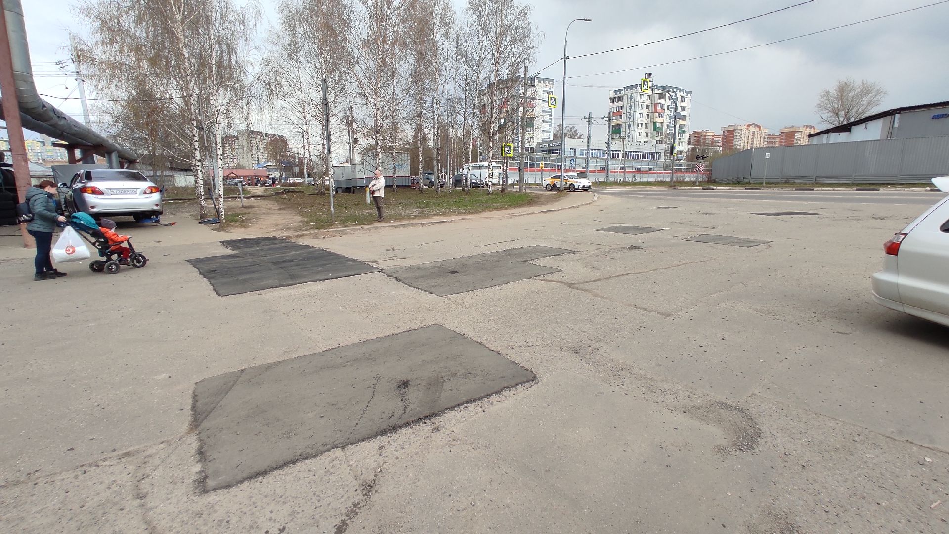 Лобня, дороги, ремонт