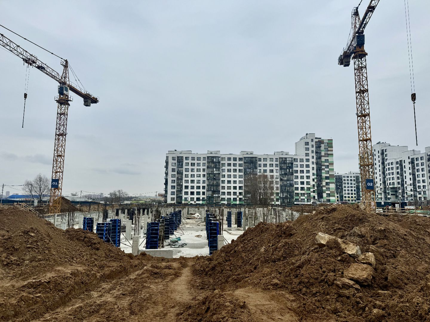 строительство школы, девелоперская компания брусника, ленинский городской округ, ново-молоково,