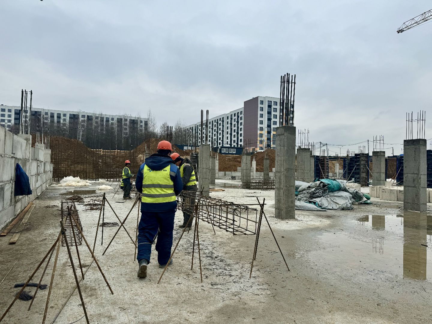 строительство школы, девелоперская компания брусника, ленинский городской округ, ново-молоково,