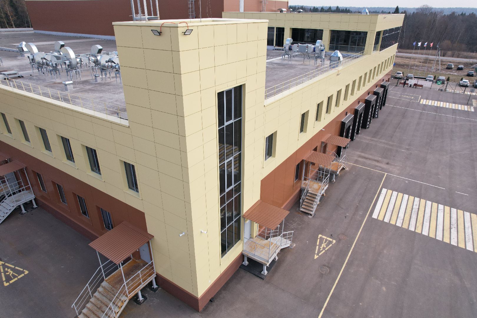 видео с коптера, бизнес в дмитрове, завод по производству еды в дмитрове,