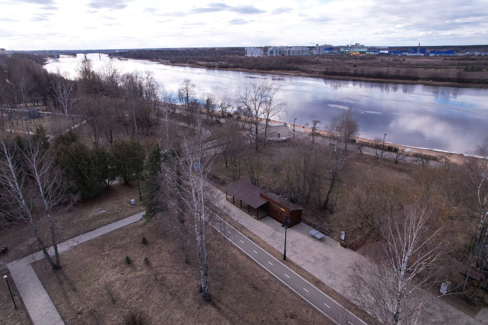 дубненская кругосветка, видео с коптера, велопешеходный маршрут в дубне,
