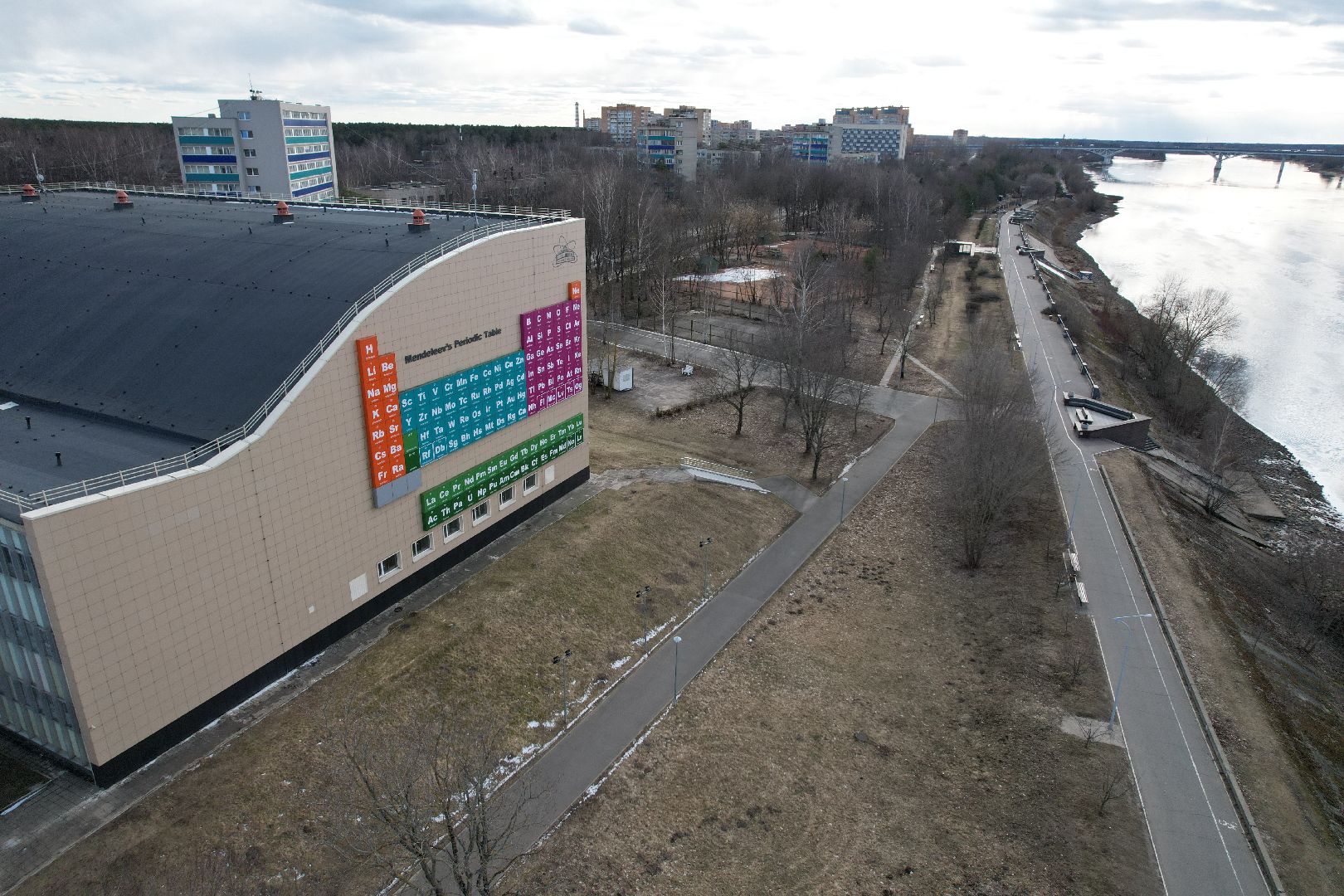 дубненская кругосветка, видео с коптера, велопешеходный маршрут в дубне,