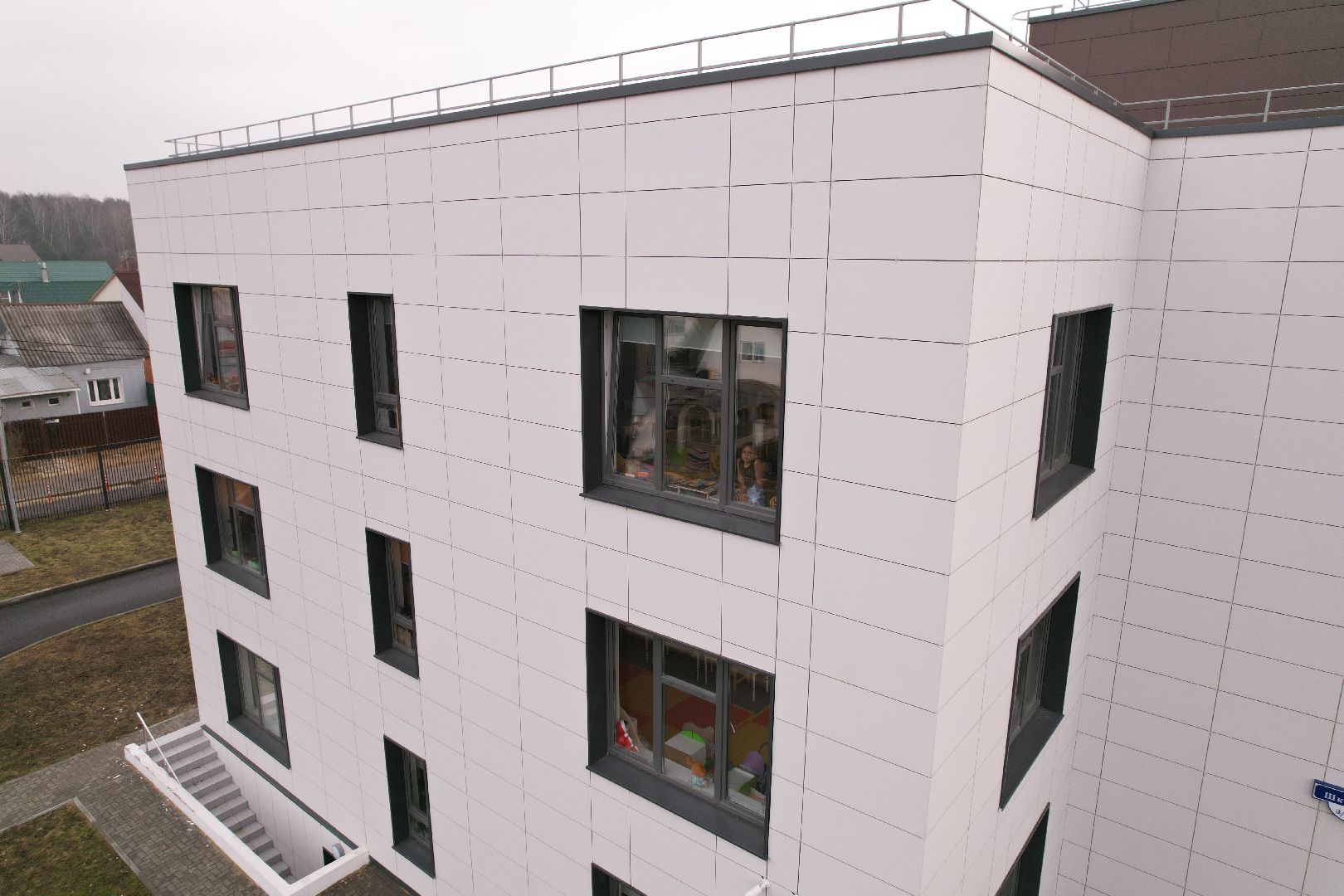 видео с коптера, образование в щелково, детский сад космос в щелково,