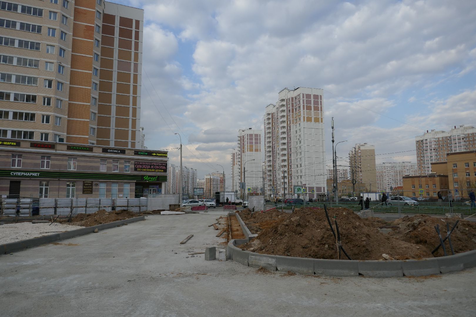 Подольск, бульвар 65-летия Победы, благоустройство