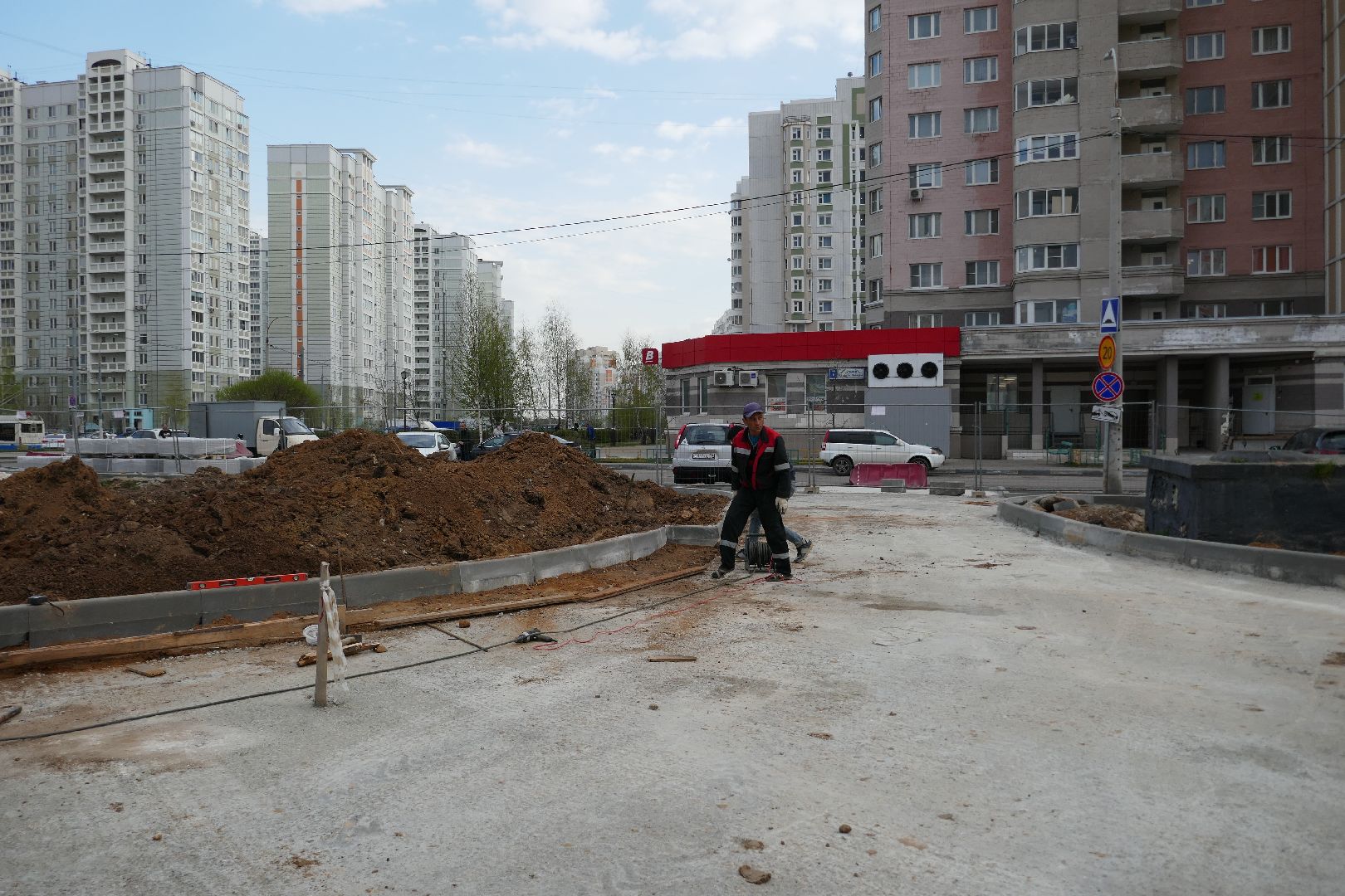 Подольск, бульвар 65-летия Победы, благоустройство