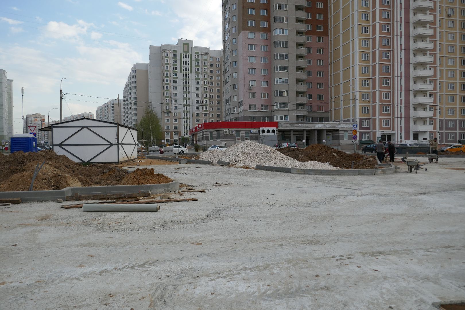 Подольск, бульвар 65-летия Победы, благоустройство