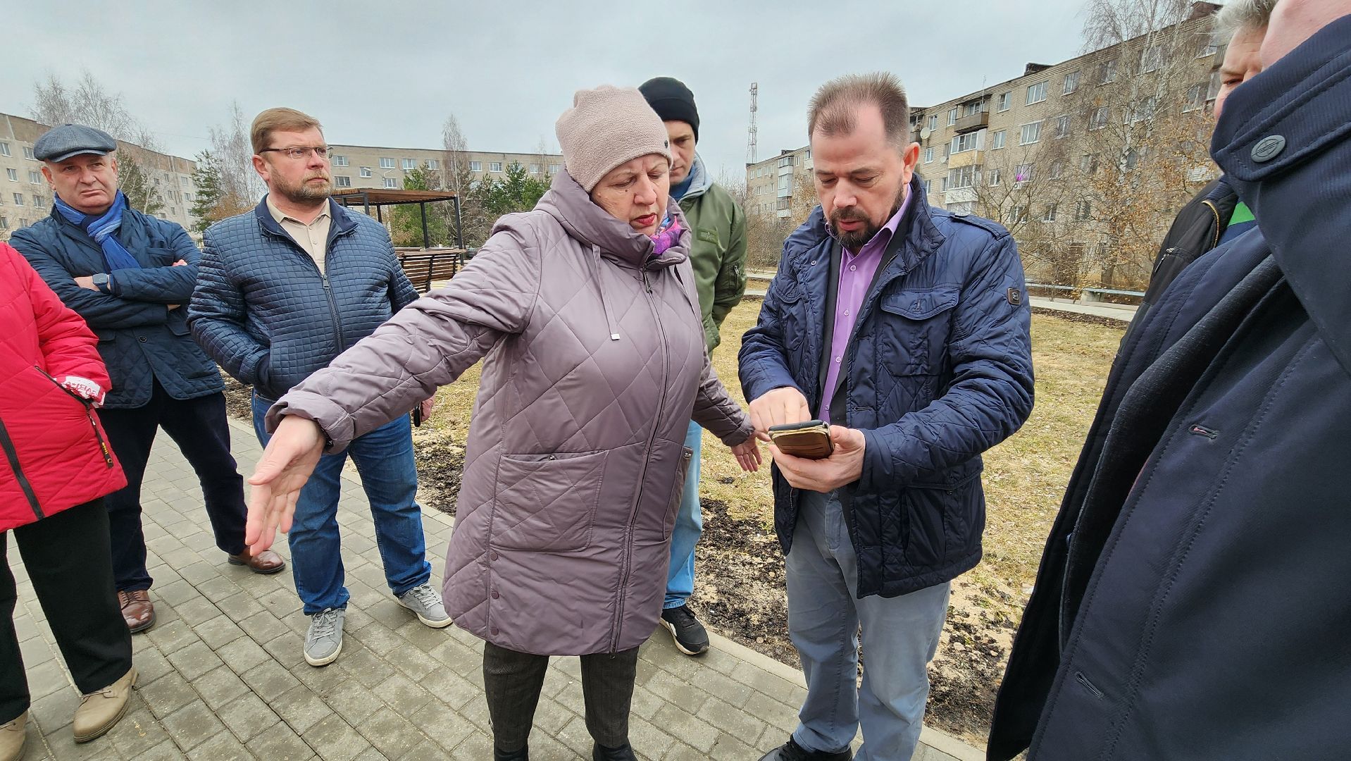 руза, сквер солнышко, колюбакино, фонтан, благоустройство,