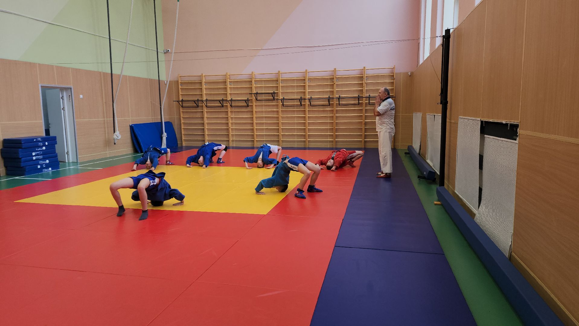 руза, тучково, спорт, самбо, школа 1, спорт в рузе,