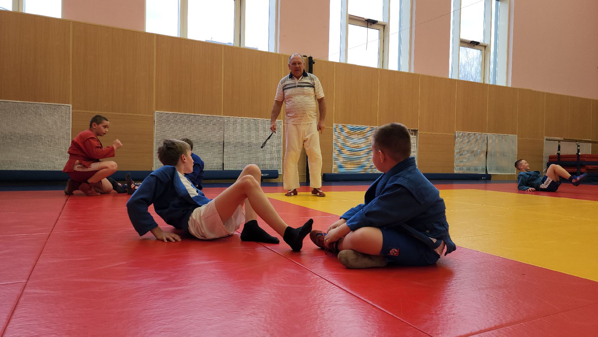 руза, тучково, спорт, самбо, школа 1, спорт в рузе,