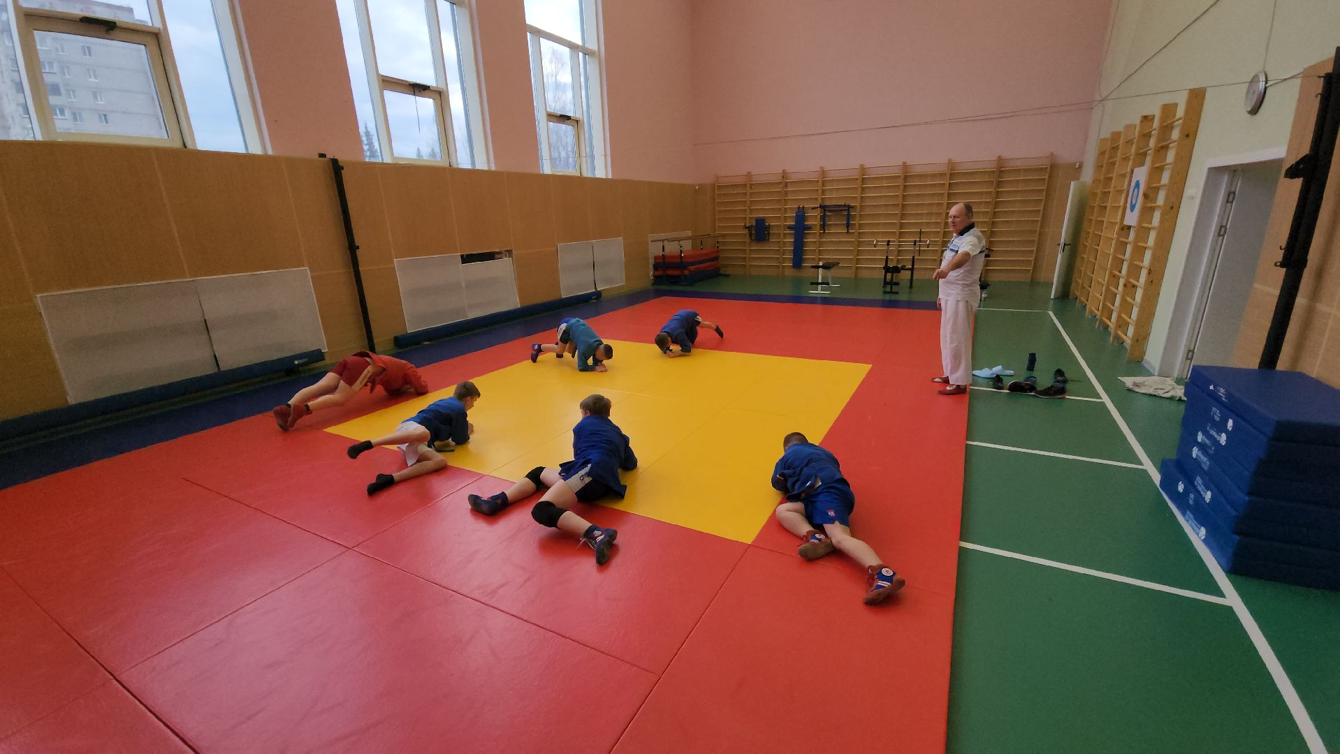 руза, тучково, спорт, самбо, школа 1, спорт в рузе,