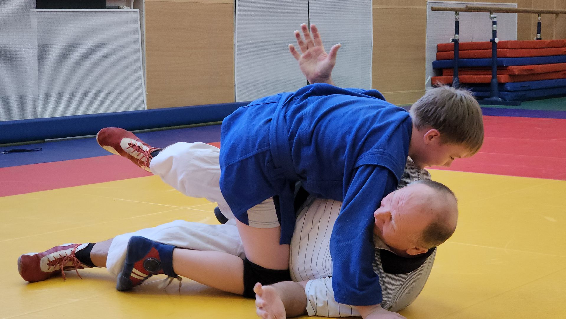 руза, тучково, спорт, самбо, школа 1, спорт в рузе,