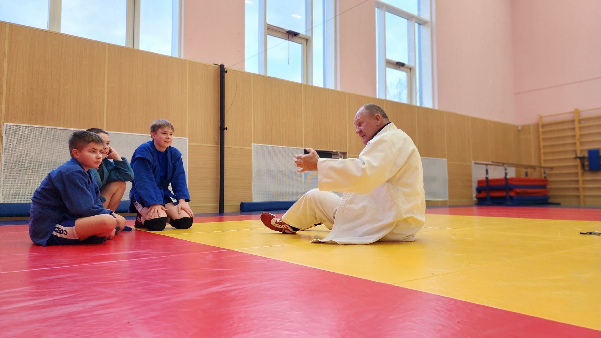 руза, тучково, спорт, самбо, школа 1, спорт в рузе,