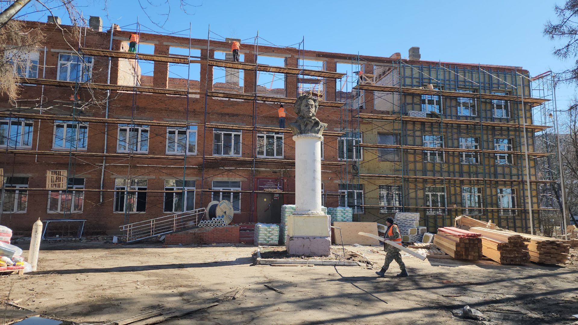 серпухов, капитальный ремонт школ, школа 6, улица водонапорная,