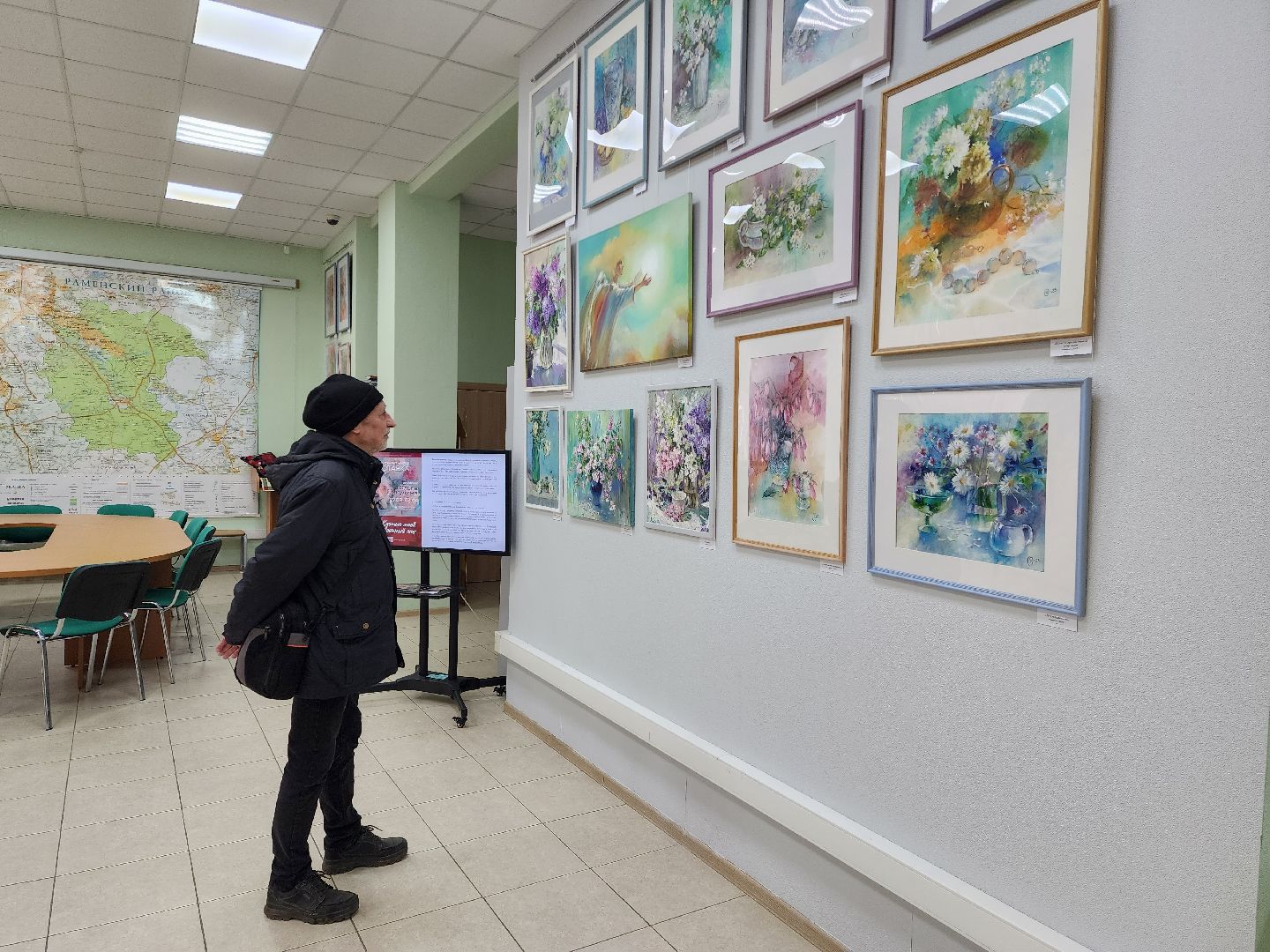 раменское, культура, художественная выставка в туристско-информационном центре,