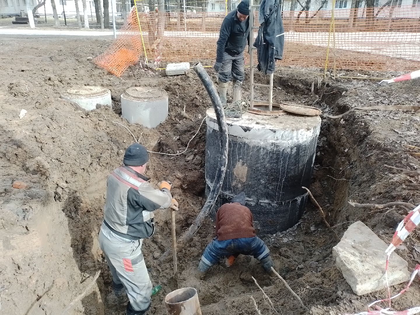 жкх, благоустрйоство, городской округ восход, трубопровод,