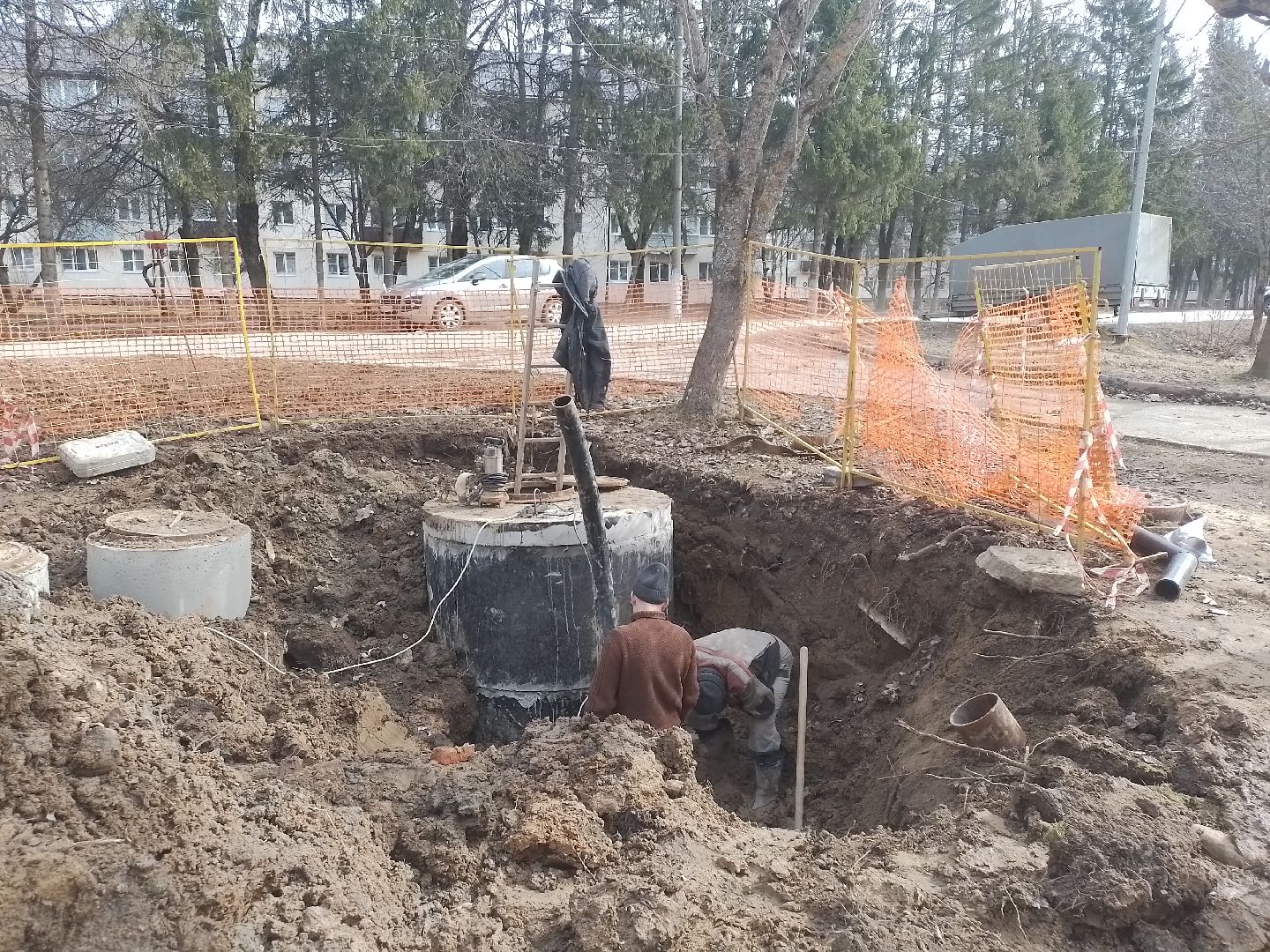 жкх, благоустрйоство, городской округ восход, трубопровод,