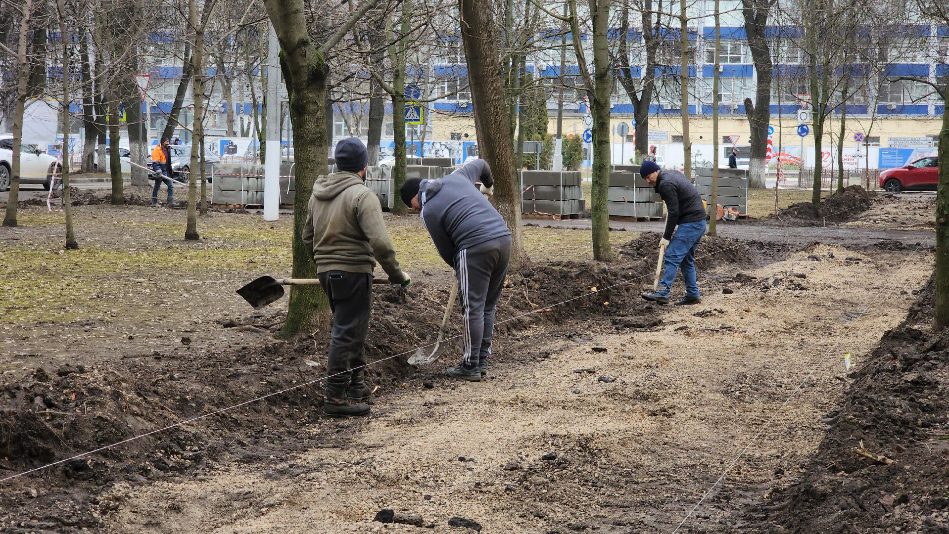 ремонт двора, красногорск, благоустройство дворовых территорий,